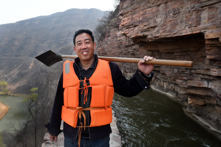 紅旗渠護(hù)渠人